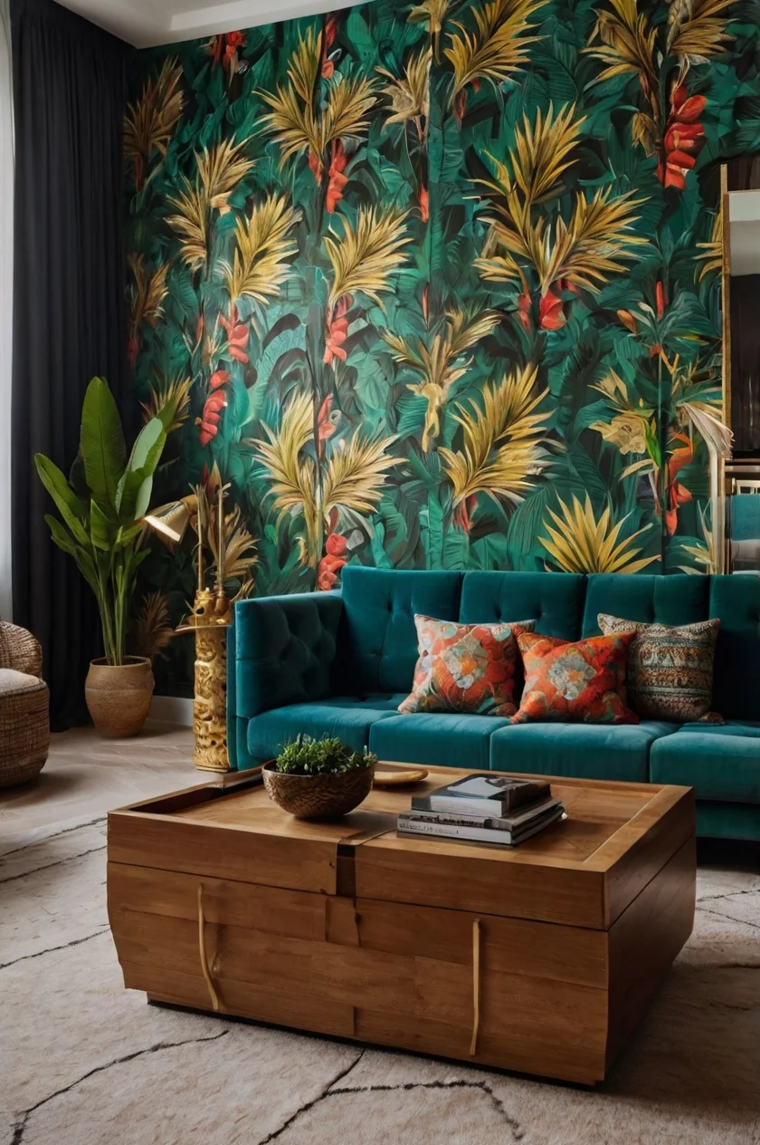 Wallpaper for Living Room Accent Wall