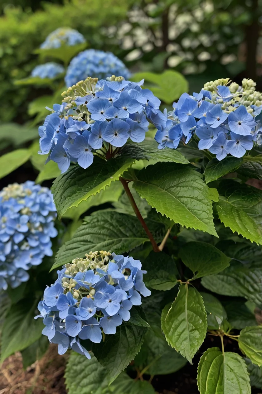Hydrangea × myrtifolia